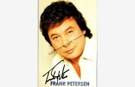 Original Autogramm Frank Petersen /// Autograph signiert signed signee  Frank Pe…