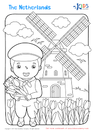 Princess coloring sheet created date: The Netherlands Coloring Page Coloring Pages Free Coloring Pages Printables Free Kids