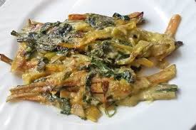 Gratinierte Mangoldstiele Rezept Rezept Rezepte Lebensmittel Essen Gesunde Rezepte