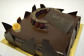 Rive Gauche Carre Pierre Herme Shinjuku Isetan Chocolate Work Chocolate Slice French Desserts