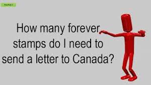 Requesting a certified mail receipt or other proof of delivery will add to the price. How Many Forever Stamps For A Letter To Canada