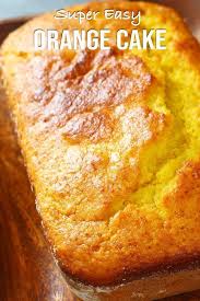Super Easy Orange Cake Recipe Just Put All The Ingredients In The Blender And Blend Them Away Th In 2020 Orange Cake Recipe Orange Cake Recipe Easy Easy Cake Recipes