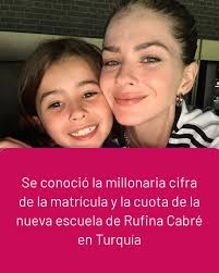 https://ow.ly/Abtz50WzGiF 🔴Se conoció la millonaria cifra de la matrícula  y la cuota de la nueva escuela de Rufina Cabré en Turquía