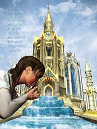 22and He Shewed Me A Pure River Of Water Of Life Clear As Crystal Proceeding Out Of The Throne Of God And Of The Prophetic Art The Kingdom Of God Lion Of Judah