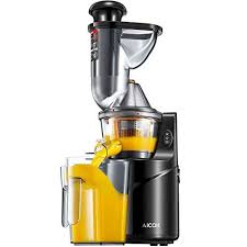 Extracteur De Jus De Fruits Et Legumes A Mastication Lente Slow Juicer A 75mm Large Bouche Avec Cruche De Jus Extracteur De Jus Jus De Fruit Fruits Et Legumes