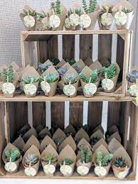 Rustic Boho Baby Shower Party Ideas Photo 1 Of 89 Rustic Baby Shower Boho Baby Shower Cactus Party Favors