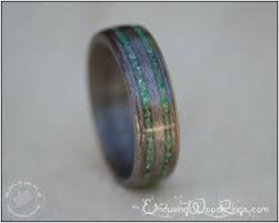 Grey Maple Wood Ring With Jade Inlays Mens Wedding Ring Wedding Bands Jade Ring Wood Rings For Men Or Wome Wooden Rings Engagement Wood Rings Rings For Men