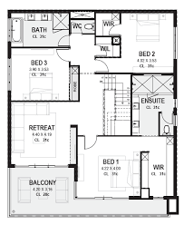 Small house plan australia 2 bedroom home design. 4 Bedroom 2 Storey House Plans Designs Perth Novus Homes