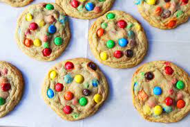 This m&m cookie recipe takes your classic chocolate chip cookie to new heights. Soft M M Cookies Modern Honey