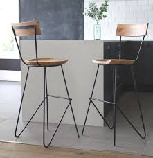 Stoker Bar Stool With Backrest In 2020 Designer Bar Stools Industrial Bar Stools Wooden Bar Stools