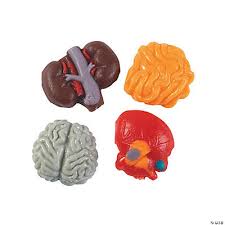 Halloween Body Parts Gummy Candy
