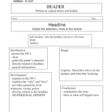 Best Photos Of Writing Newspaper Article Template Newspaper For Within Newspaper Article Examp Newspaper Article Template Article Template Persuasive Writing