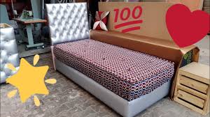 سرير النوم لشخص واحد طريقة العمل Sleeping Bed For 1 Person Mode Of Work Youtube