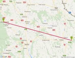 Harta romaniei, harta rutiera intre sovata si piatra neamt. DistanÅ£a CreÅ£esti Piatra NeamÅ£