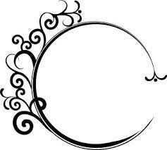 Circular Frame With Floral Pattern Art Quilling Patterns Pattern