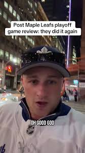 Tim Beebe's Review Toronto Maple Leafs