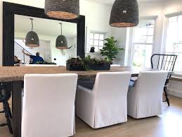 Modern Black And White Newburyport Kitchen Tour 2019 Pt 1 Black And White Dining Room White Coastal Kitchen Coastal Dining Room