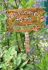 Garden Sign Garden Signs Wooden Garden Garden Crafts
