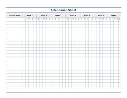 Attendance Template Free Google Search Attendance Sheet