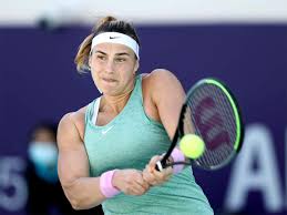 Elkins updated on february 5, 2021 aryna sabalenka is a belarusian professional tennis player who is renowned for her fierce attitude and aggressive baseline play that is built around a powerful serve backed up by her ability to score points through groundstroke winners. In Form Sabalenka To Face Kudermetova In Abu Dhabi Final Tennis News Times Of India