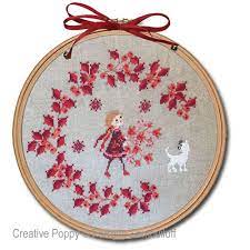 Maybe you would like to learn more about one of these? Perrette Samouiloff Red Berries Christmas Wreath Cross Stitch Pattern