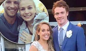Amie rohan has told how her heartache from splitting with her afl husband was worse than the pain of losing her baby over: The Glamorous Afl Wedding Between Gary And Amie Rohan Daily Mail Online