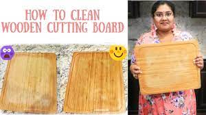 After contact with raw meat or chicken, your board may require care beyond the soap and water method of how to clean a cutting board. How To Clean And Care For Wooden Cutting Board All Natural Non Toxic Easy Method 100 Works Youtube