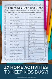 This course can be one of the best things to do when bored for kids as it teaches the basics of coding in a fun and interactive manner with a learning by doing approach. 47 Boredom Busters For Kids At Home Education To The Core