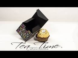 Goodie Schnell Und Einfach Mit Stampin Up Youtube Schachteln Basteln Geschenkbox Basteln Schachtel Mit Deckel