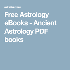 Free Astrology Ebooks Ancient Astrology Pdf Books Pdf Books Ebooks Astrology Books