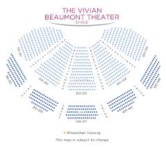 Vivian Beaumont Theater Seating Chart Vivian Beaumont