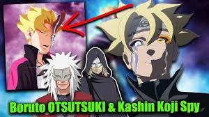 Boruto Unleashed Otsutsuki Pure Eye Kashin Koji Vs Jigen Is He Jiraiya Boruto Chapte 2020