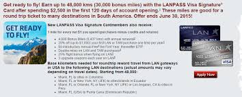 u s bank lanpass visa sign up bonus now 30 000 miles 48 000