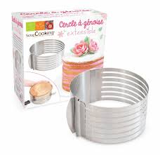 Cercle Decoupe Genoise Extensible Ce Cercle En Inox Pour La Decoupe Precise De Vos Genoises Cet Ustensile Va Vous Facil Genoise Cercle Patisserie Extensible