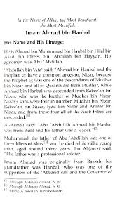 He said, describing the imaam: The Biography Of Imam Ahmad Bin Hanbal Salahuddin Ali Abdul Mawjood