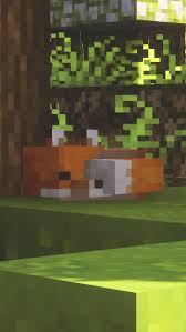 Multiple sizes available for all screen sizes. Minecraft Aesthetic Cute Fox Wallpapers