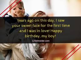Happy birthday to you my cute, sweet, smart, adorable baby. Picture Of A Kid Going To A School For The 1st Time Best Quotes To Wish 50 Best Birthday Quotes Wishes For Son From Mother Child Insider Dogtrainingobedienceschool Com