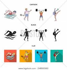 Gain points, rewards and get email updates from your canadian olympic team. Swimming Badminton Vector Photo Free Trial Bigstock