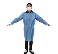 Medical Disposable Surgical Gown Non-Woven Fabric Isolation Suit Protective Clothing SMS Meltblown