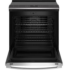 Features a more streamline convection fan that better accommodates baking or roasting pans • convection bake (upper oven o. Ge Profile Phs930ypfs Ge Profile 30 Smart Slide In Fingerprint Resistant Front Control Induction And Convection Range With No Preheat Air Fry Phs930ypfs Rosendahl S Appliance Center