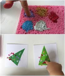 Handmade christmas card ideas for kids to make. Simple Toddler Made Christmas Cards Kidspot Christmas Cards To Make Homemade Christmas Cards Preschool Christmas