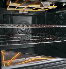 If the oven door has been locked accidentally: Best Buy Ge Profile Series 6 6 Cu Ft Self Cleaning Freestanding Double Oven Electric Convection Range Slate Pb960ejes