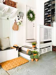 Need opinions on garage stair design. How To Create A Functional Garage Drop Zone Simply2moms