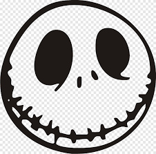 Start with the first disc you flattened and draw jack skellington's face on top using a black food coloring marker. Jack Skellington Jack Skellington The Nightmare Before Christmas The Pumpkin King Oogie Boogie Drawing Jack Face Head Png Pngegg