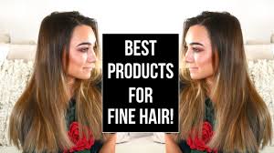 The best styling products for fine hair that you can use are mousses, hair sprays, serums, dry shampoos, and gels. Best Products For Fine Thin Hair Youtube