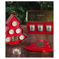 Maybe you would like to learn more about one of these? Wax Lyrical Christmas Tree Tealight Gift Set Tin 5x4h Feel British
