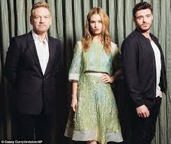 In the first promo image of. Lily James And Richard Madden Get Steamy In Romeo And Juliet Poster Daily Mail Online