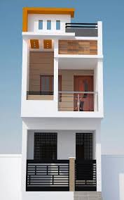 Fachadasobrado Narrow House Designs Small House Design Small House Elevation Design