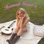 Hannah Geiser Tour: Concord, NC