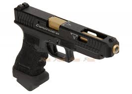 John wick is a 2014 action thriller starring keanu reeves as the title character, a retired hitman who seeks vengeance against a mobster's son and his cronies for stealing his car and killing his puppy, a final gift from his deceased wife. John Wick 2 G34 Tti Combat Master Airsoft Pistol Gbb Cnc Aluminum Slide Version Airsoftgogo